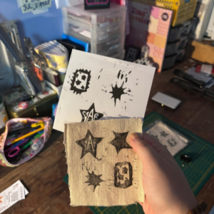 patch print linogravure