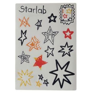 planche de stickers ★ etoiles